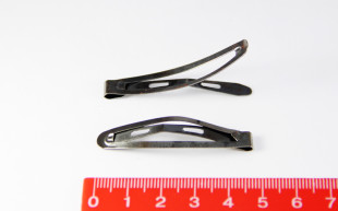 Заготовка для заколок 4,9 см черный никель