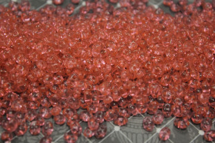 Бисер Чехия TWIN 2.5 x 5 мм 50г 01191 яр.розовый