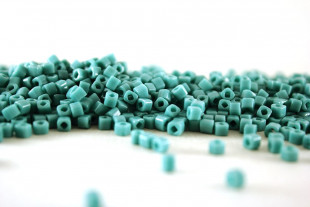 Бисер Япония "TOHO" CUBE 3 мм 5 г №0055 бирюзовый