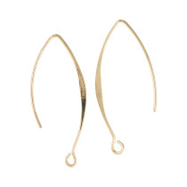 " Zlatka" Швензы FMK- H07 20 х 37. 5 мм 2 шт 02 под золото