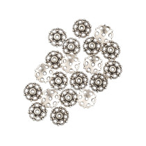 " Zlatka" Розетка для бус MFR- 13 11 мм 20 шт 01 под античное серебро