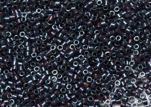 Бисер Япония MIYUKI Delica цилиндрический 11/0 5 г DB0025 фиолетовый радужный металлизированный